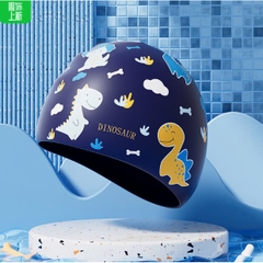 Nón bơi cho bé mũ bơi Silicon kín nước hình Pony khủng long nàng tiên cá YUKE YOUYOU Mirilik Sport