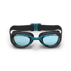 Kính bơi người lớn tròng kính trong suốt kín nước, chống đọng sương 100 Ready - Xám Mirilik Deca