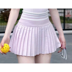 Set Váy Pickleball Tennis Bra Mút Đúc Tập Thể Thao Nữ Chất Thun Lạnh Hàng Quảng Châu Cao Cấp Mirilik