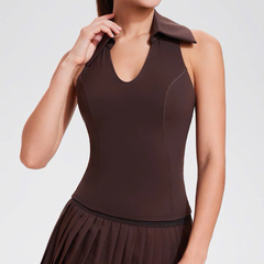 Set Váy Pickleball Tennis Bra Mút Đúc Tập Thể Thao Nữ Chất Thun Lạnh Hàng Quảng Châu Cao Cấp Mirilik