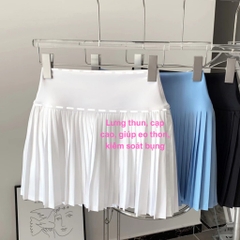 Chân Váy Tennis Pickleball Xếp Ly Nữ Có Quần Túi Trong Thể Thao Chống Sốc Mirilik House