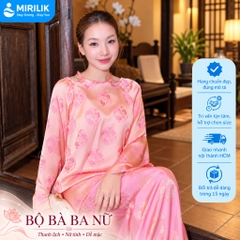 Sét bộ áo bà ba cách tân cao cấp – Nét đẹp diễm lệ, đài các giao thoa truyền thống hiện đại Mirilik