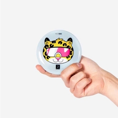 Đĩa ném mini mềm cho trẻ em đồ chơi bãi biển bé trai bé gái FD100 xanh lá hình mặt vịt Yuripromax