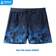 Quần bơi nam từ 40kg - 110kg dáng đùi thoáng khí chống lộ hiệu YouYou họa tiết lập thể Mirilik
