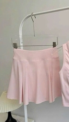 Váy tennis pickleball golf thể thao nữ áo bra mút đúc MIRILIK hàng chuẩn Váy thể thao thời trang