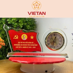 Đồng Hồ Pha Lê Để Bàn Sang Trọng DH04