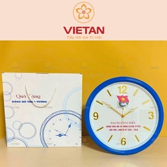Đồng Hồ Treo Tường Hình Tròn In Logo DH06
