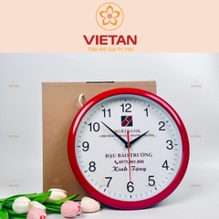 Đồng Hồ Treo Tường In Logo Hình Tròn DH03