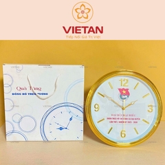 Đồng Hồ Treo Tường Hình Tròn In Logo DH06