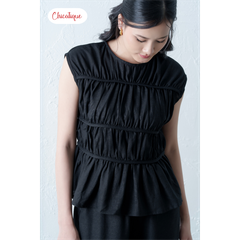 Set áo kiểu nữ quần suông Chicatique Hemi chất Linen Baboo không nhăn form nhẹ basic