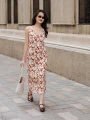 Đầm hai dây hở lưng CHICATIQUE Candy