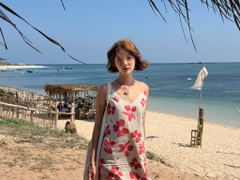 Đầm hai dây hở lưng CHICATIQUE Candy