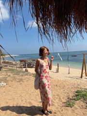 Đầm hai dây hở lưng CHICATIQUE Candy