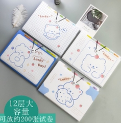 Bìa 12 ngăn hoạt hình (1T*80C)