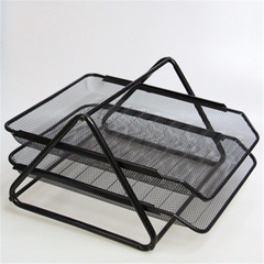 Kệ 2 tầng sắt 2002 - màu đen (1T*12C)