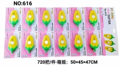 Dao rọc giấy mini hình trái bắp - 616 (1T*2L*60V*12C)