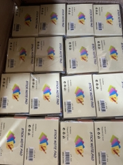 Giấy note 3*4 mà vàng - xấp 100 tờ