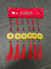 Dây treo hình đồng tiền bịch (1T*500B*6D)