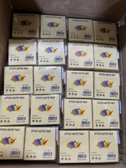 Giấy note 3*3 màu vàng - xấp 100 tờ