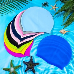 Nón bơi silicone 1 màu (1T*400C)
