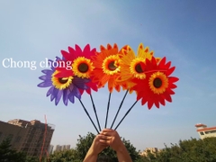 Chong chóng hoa hướng dương cánh nhỏ 36cm (1T*200C)