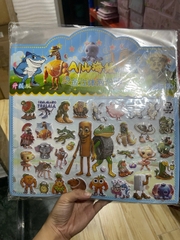 Hình dán (Sticker) - YK66 - xanh (1T*60B*20V)