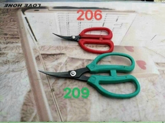 Kéo mũi cong S209 màu xanh lá ( 1T*16H*24C )