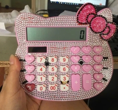 Máy tính Kitty KT-3388 - màu hồng đính đá ( 1T*80C )