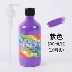 Màu nước 500ml - chai lùn ( 1T*48C ) - màu tím