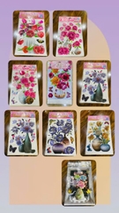 Tranh decal bình hoa 30*40  XFTL, ST, XFF,,,,