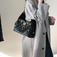 N7_[FULl BOX] Túi Xách Hobo Nữ Da Cừu Mềm, Khóa Xịn (Size 25x20x12) HuynhBi Bag. Có Hộp Làm Quà Tặng