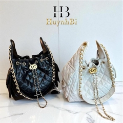 N7_[FULl BOX] Túi Xách Hobo Nữ Da Cừu Mềm, Khóa Xịn (Size 25x20x12) HuynhBi Bag. Có Hộp Làm Quà Tặng