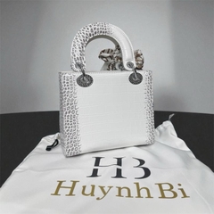 Q4_Túi Xách Lady Đi Tiệc Chất liệu Da Bò Thật, Kích thước 20cm, Có Hộp Làm Quà Tặng