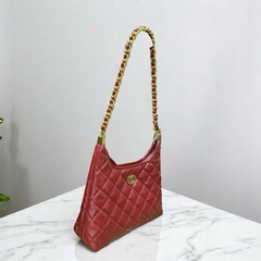 Z12_Túi Nữ Hobo Da Cừu Thật Mềm Dày, Chi Tiết Đồng Không Gỉ [CÓ HỘP] Kích Thước 29x23x10cm- HuynhBi