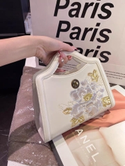 F2_Túi Xách Nữ  Họa Tiết Thêu Hoa Kích Thước 26x18x11cm