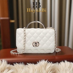 HuynhBi Q4_Túi Xách Nữ Da Cừu Thật, Phong Cách Tiểu Thư Đi Tiệc Sang Chảnh, Có Hộp Cao Cấp Làm Quà Tặng