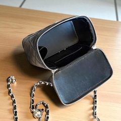 A8_(Có Hộp)Túi Cốp Nữ Chữ Nhật Đi Tiệc, Chất Liệu Da Cừu Thật, Tặng Charm Hoa, Túi Đi Tiệc Sang Trọng - HUỲNH BI Luxury Bag