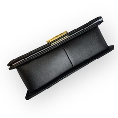 O2_[FULL BOX HÃNG] Túi Xách Nữ Da Thật, Da Bê Caviar Trần Ô Trám Khoá Vàng, Kích Thước 25cm