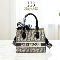 N1_[Tặng ví] Túi Tote Nữ Da Bò Thật, Có Dây đeo, Có Hộp, Kích thước 25.5cm