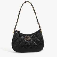 O1_Túi Đeo Vai Đeo Chéo Nữ, Da Bê Mềm, Chi Tiết Đồng Không Gỉ [CÓ HỘP] Kích Thước 23x17x6- HuynhBi LUXURY Bag