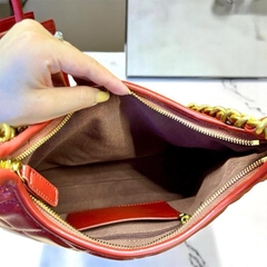 Z12_Túi Nữ Hobo Da Cừu Thật Mềm Dày, Chi Tiết Đồng Không Gỉ [CÓ HỘP] Kích Thước 29x23x10cm- HuynhBi