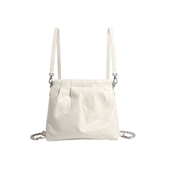 Q10_Túi Đeo Vai Bucket Chất Liệu Da Bò Phong Cách