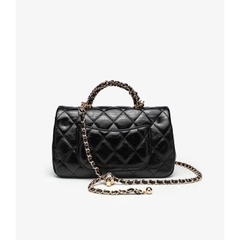 A4_Túi Xách Tay Nữ Da Bê Thật Vân Siu Đẹp, Có Dây Đeo Chéo, Có Hộp