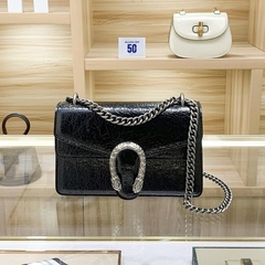 HuynhBi O7_Túi Đeo Chéo Nữ Da Bò Thật, Khoá Đầu Rồng, Kích Thước 23*16*9, Có Hộp Cao Cấp Làm Quà Tặng