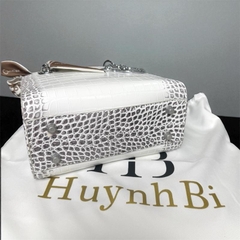 Q4_Túi Xách Lady Đi Tiệc Chất liệu Da Bò Thật, Kích thước 20cm, Có Hộp Làm Quà Tặng