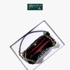 C9_Túi Đeo Vai Đeo Chéo Nữ Chất Liệu Da Cừu Sáp Dầu Thật, Khóa Đồng Không Gỉ, Phong Cách Trẻ Trung Thanh Lịch (CÓ HỘP) - HUỲNH BI Luxury Bag