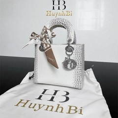 Q4_Túi Xách Lady Đi Tiệc Chất liệu Da Bò Thật, Kích thước 20cm, Có Hộp Làm Quà Tặng