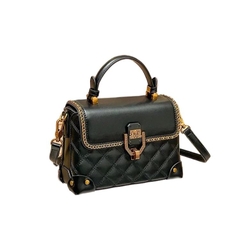 O6_Túi Cốp Nữ Da Bò Thật Trần Hoạ Tiết, Khoá Đồng Không Gỉ, Kích thước 22cm - HuynhBi