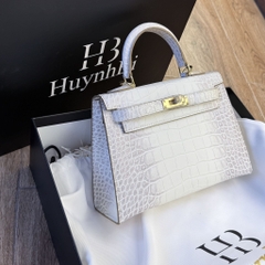 V2_Túi Xách Nữ Da Bò Thật Kích Thước 22x19x10 (dxcxr) HuynhBi Luxury