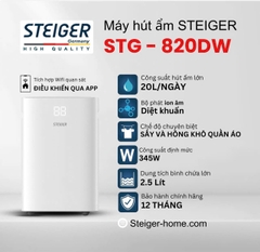 Máy hút ẩm Steiger STG - 820DW